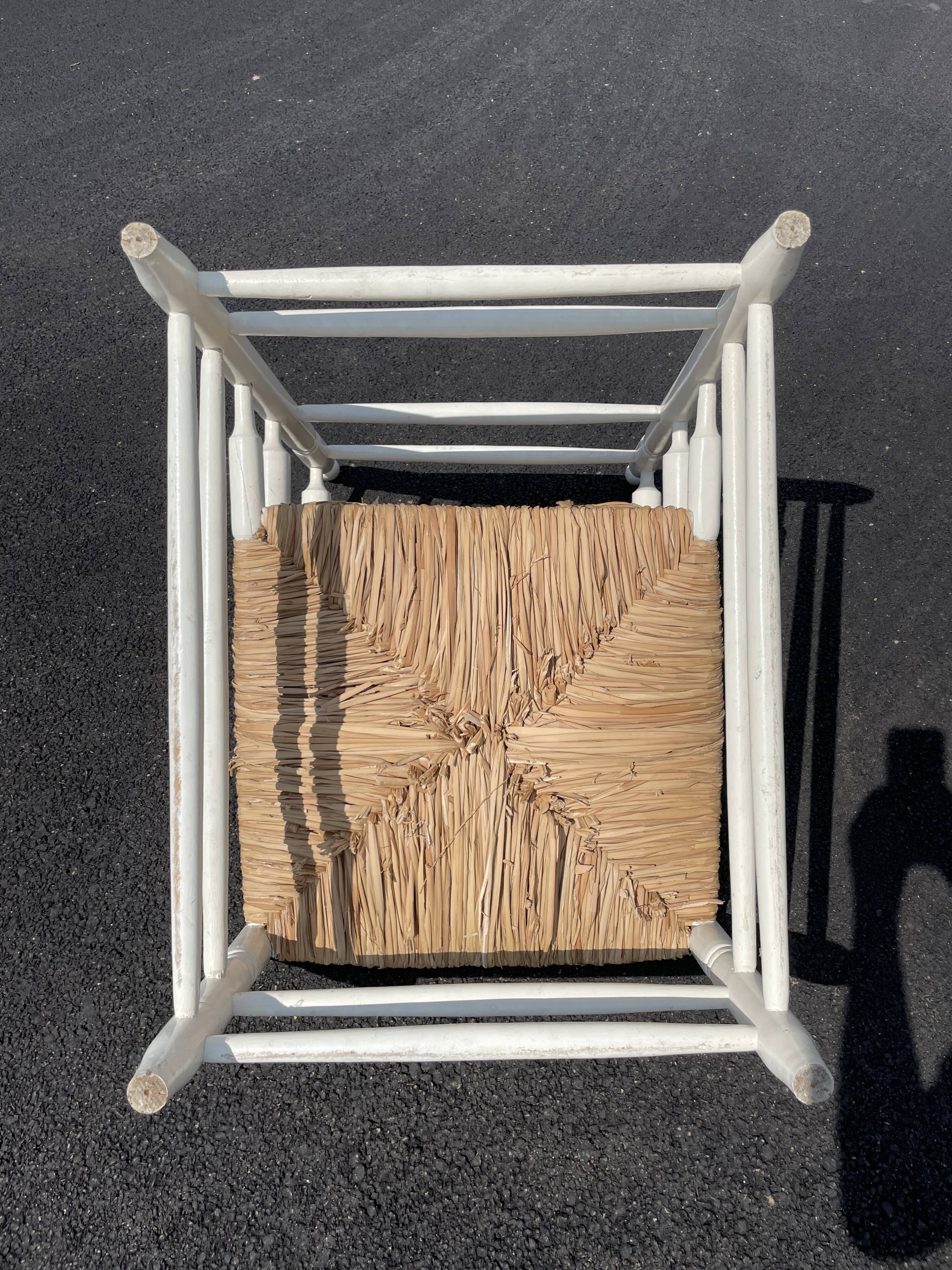 Vintage armchair 1950 wood mulched heater