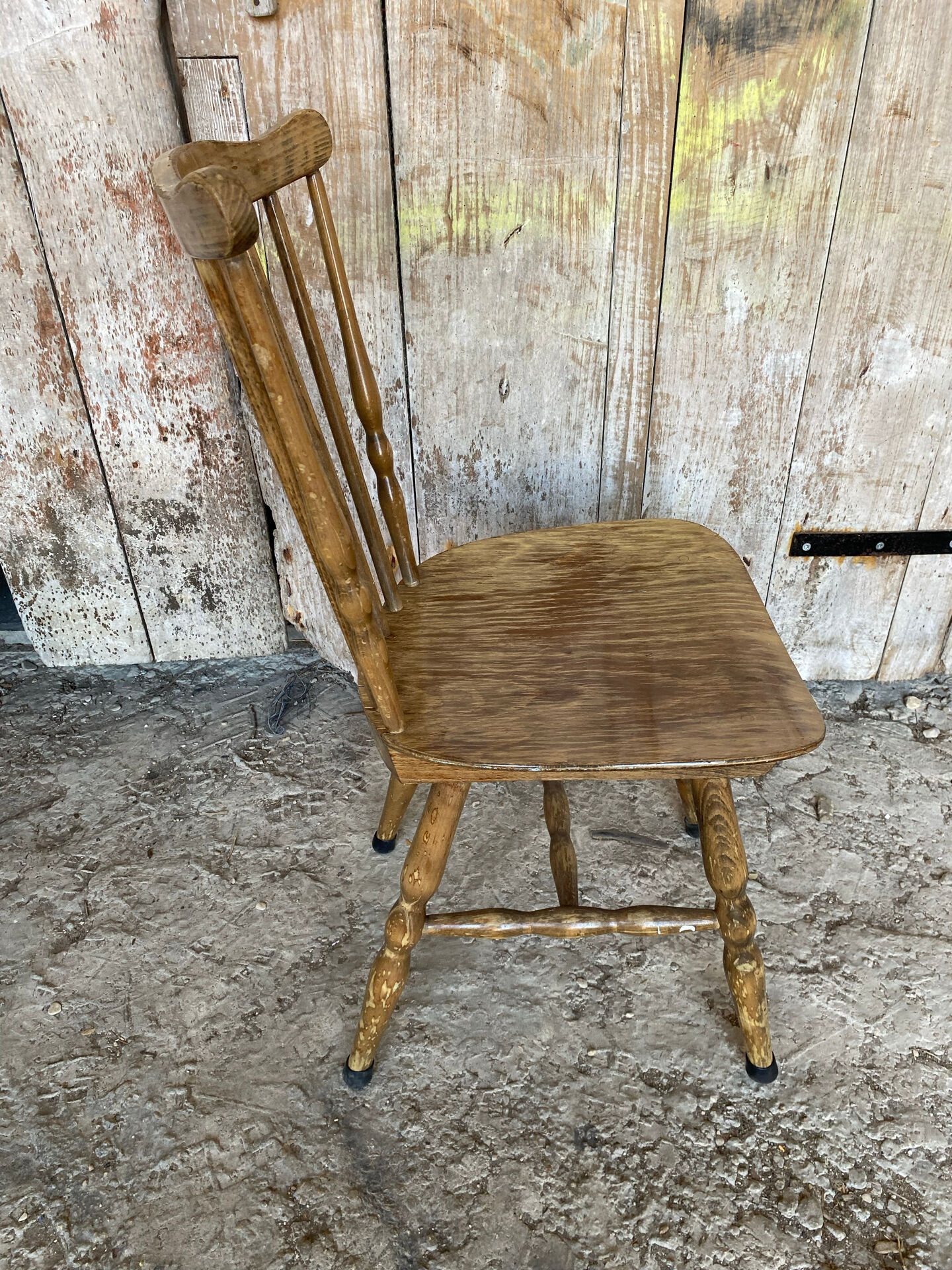 Vintage BAUMANN Bistro Chair Model Tacoma Florida Wood #E0