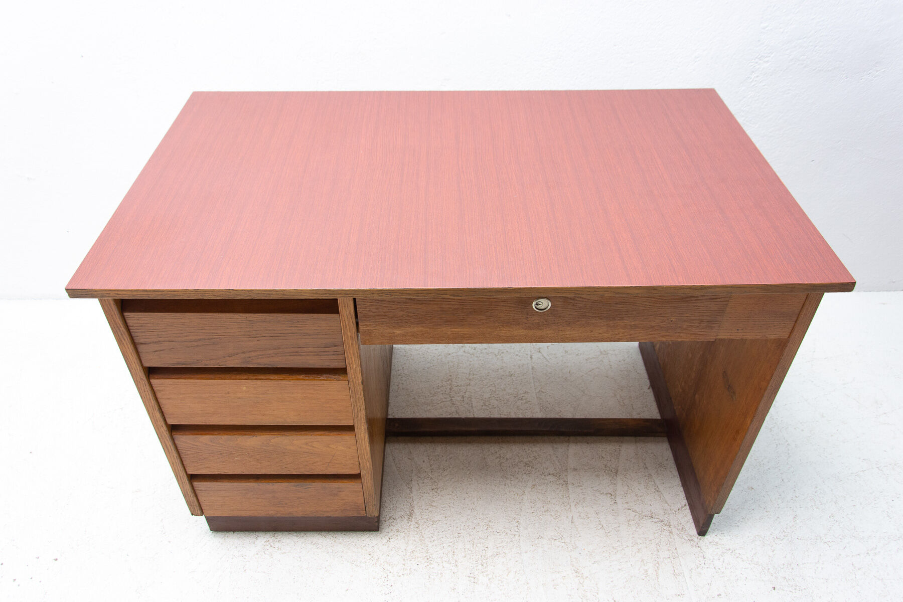 Mid century writing desk, 1960´s, Czechoslovakia, Brussels period