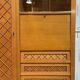 Armoire, secrétaire, commode en bois et rotin, années 60