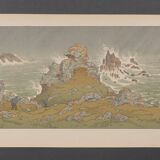 Lithograph by Henri Rivière La Tempête