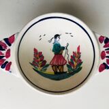 Set of 3 ceramics from Quimper