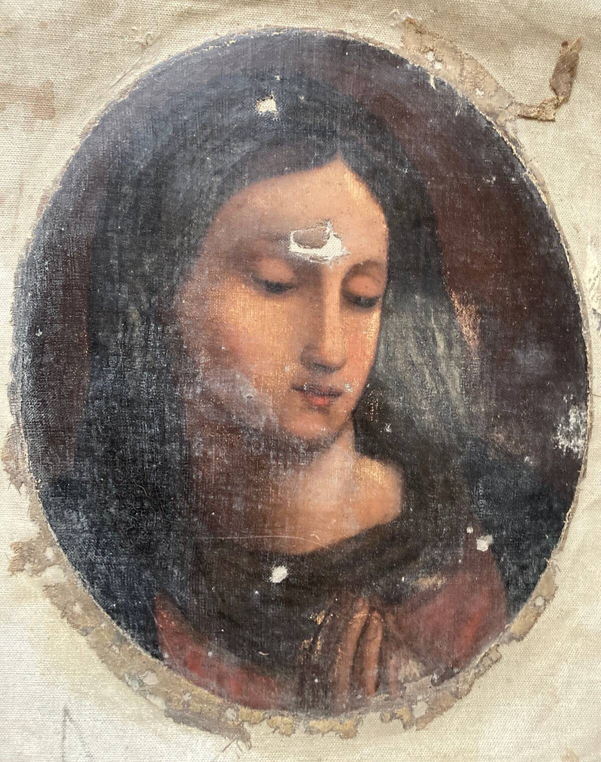 Old portrait of a woman