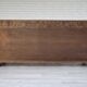 1950s, Danish curved sofa, furniture velour, oak wood.