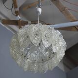 Mid-Century Resin and Glass Pendant, 1960s