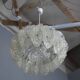 Mid-Century Resin and Glass Pendant, 1960s