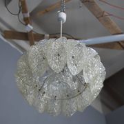 Suspension en résine et verre du milieu du siècle, années 1960