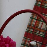 Wicker basket and scoubidou