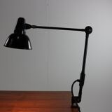 Stunning eartly 20th century industrial German design desk lamp