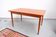 Teak dining table in retro vintage Danish style from the 60s-70s.