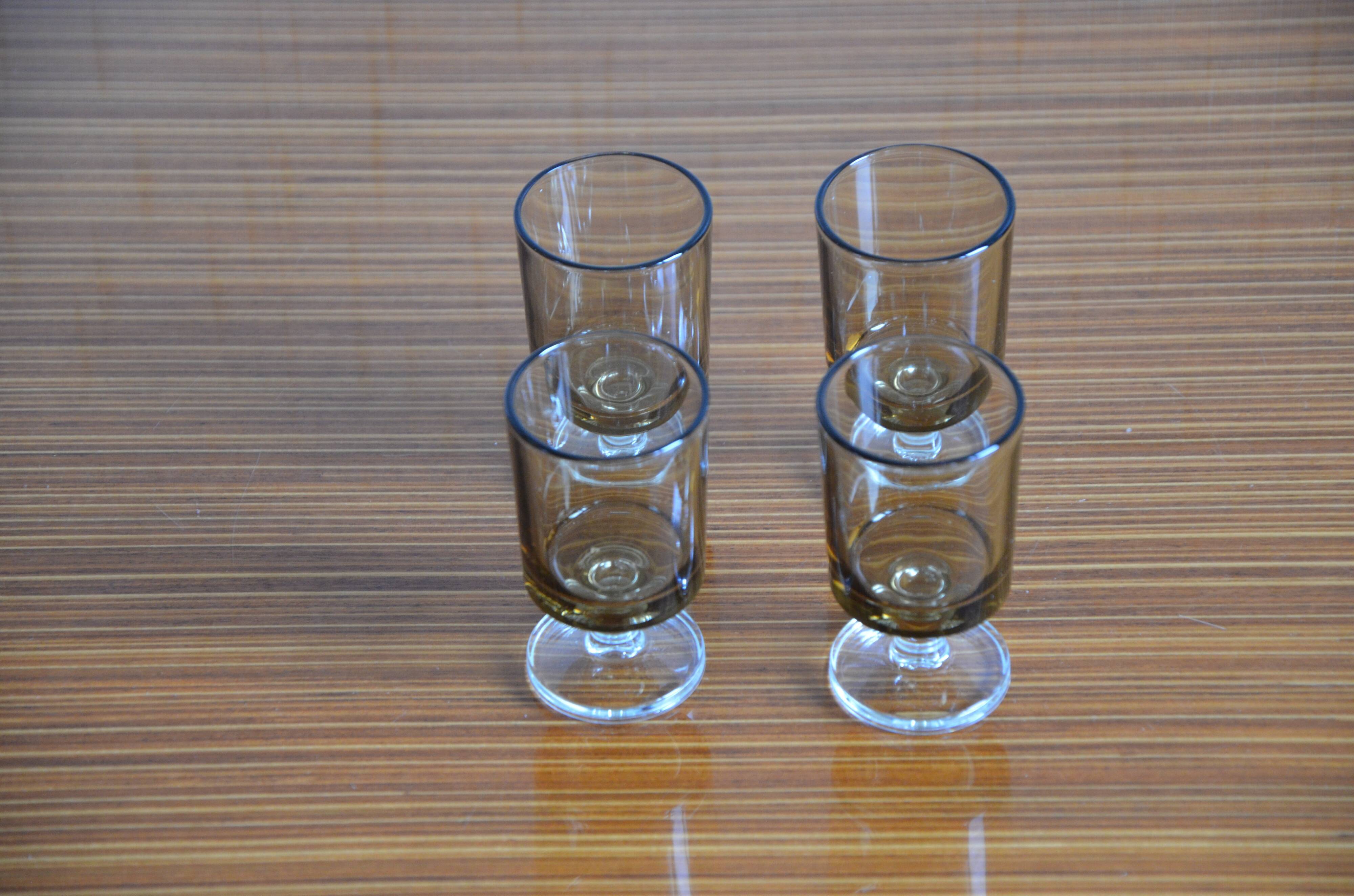 Luminarc liqueur glasses