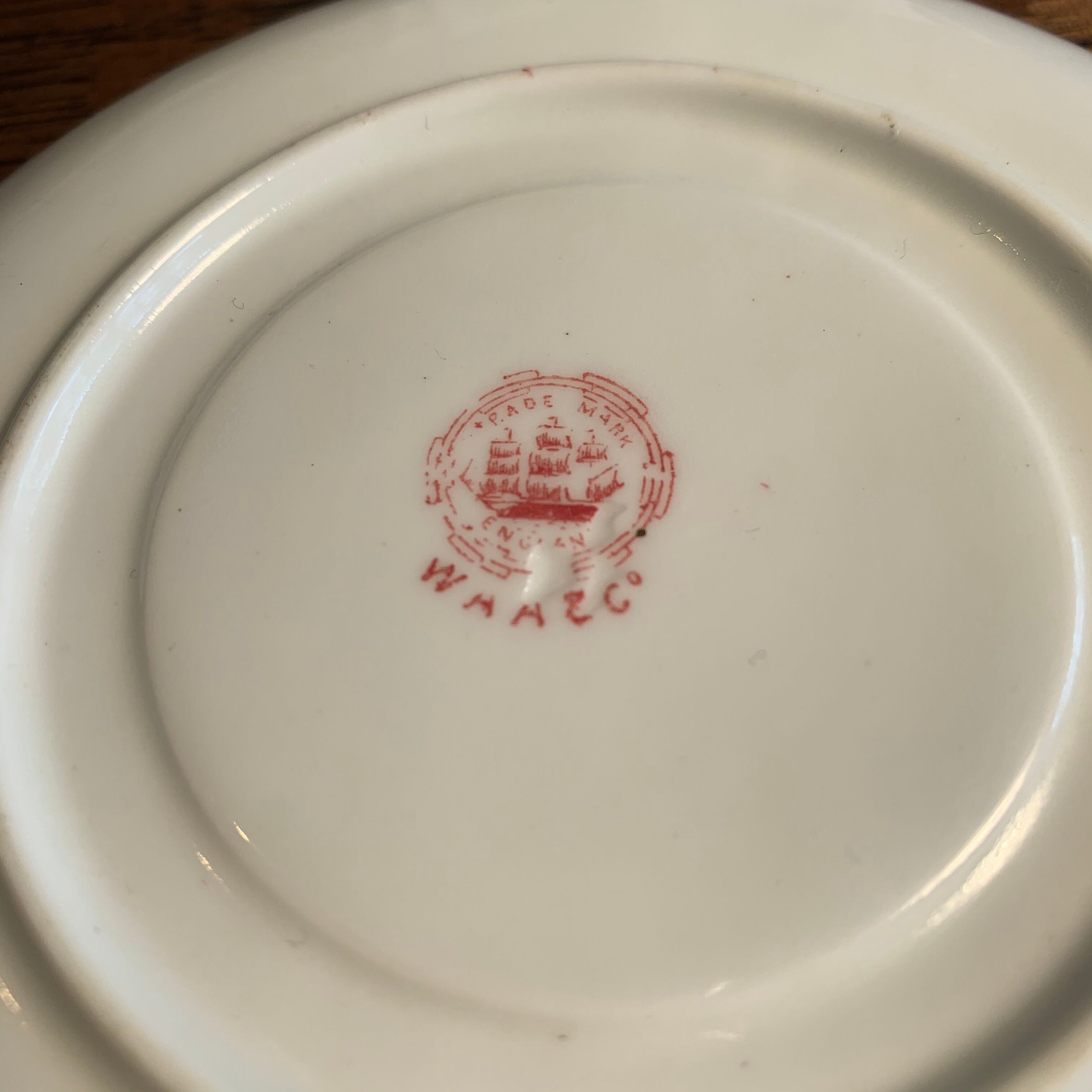 Porcelain mocha service