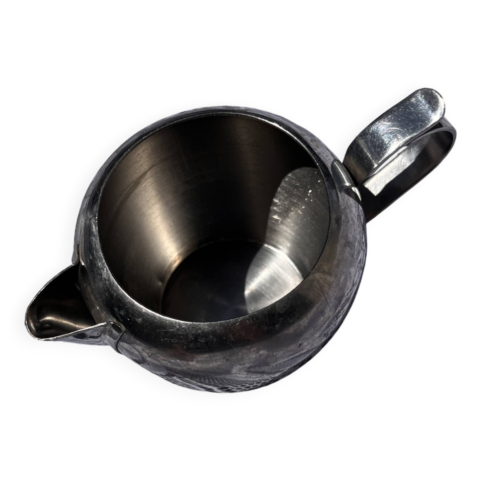 Silver-plated milk jug – Made in Italy, vintage style