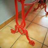 Table bistrot en marbre