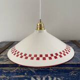 Vintage ceramic pendant lamp