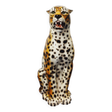 Leopard Statue Ceramic