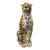 Leopard Statue Ceramic