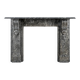 Victorian grey St Anne marble corbel fireplace surround