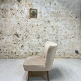 2 cocktail armchairs