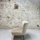 2 cocktail armchairs