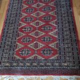 Hand-knotted wool carpet