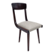 Mid Century Gazelle Chair Beige Velvet Dark Wood, Europe, 1960s