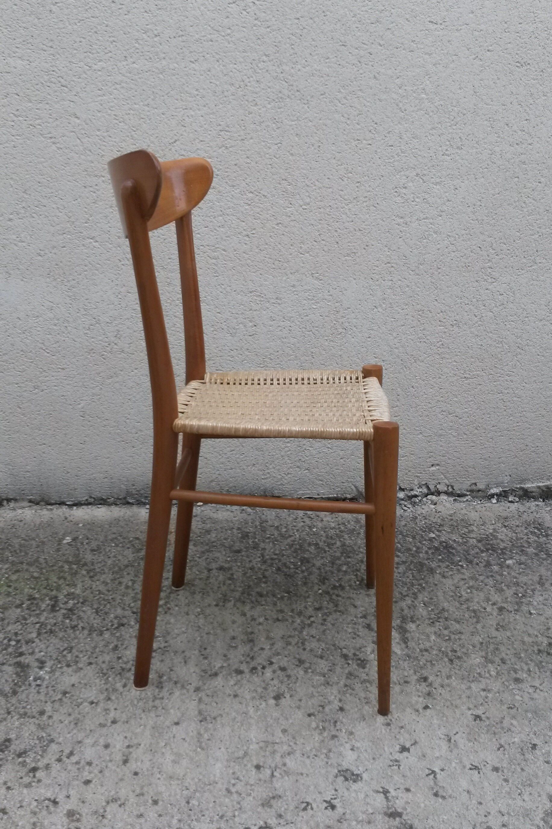 Série de 5 chaises 1960