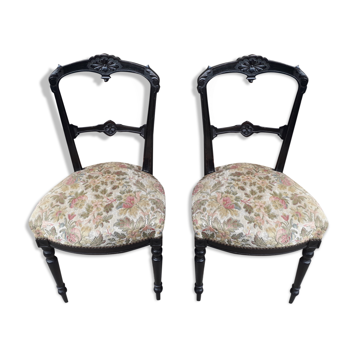 Pair of Napoleon III chairs