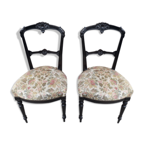 Paire de chaises Napoléon