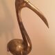 Ibis in brass 69cm vintage