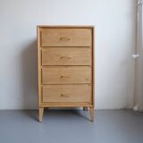 Vintage oak chest of drawers renovated