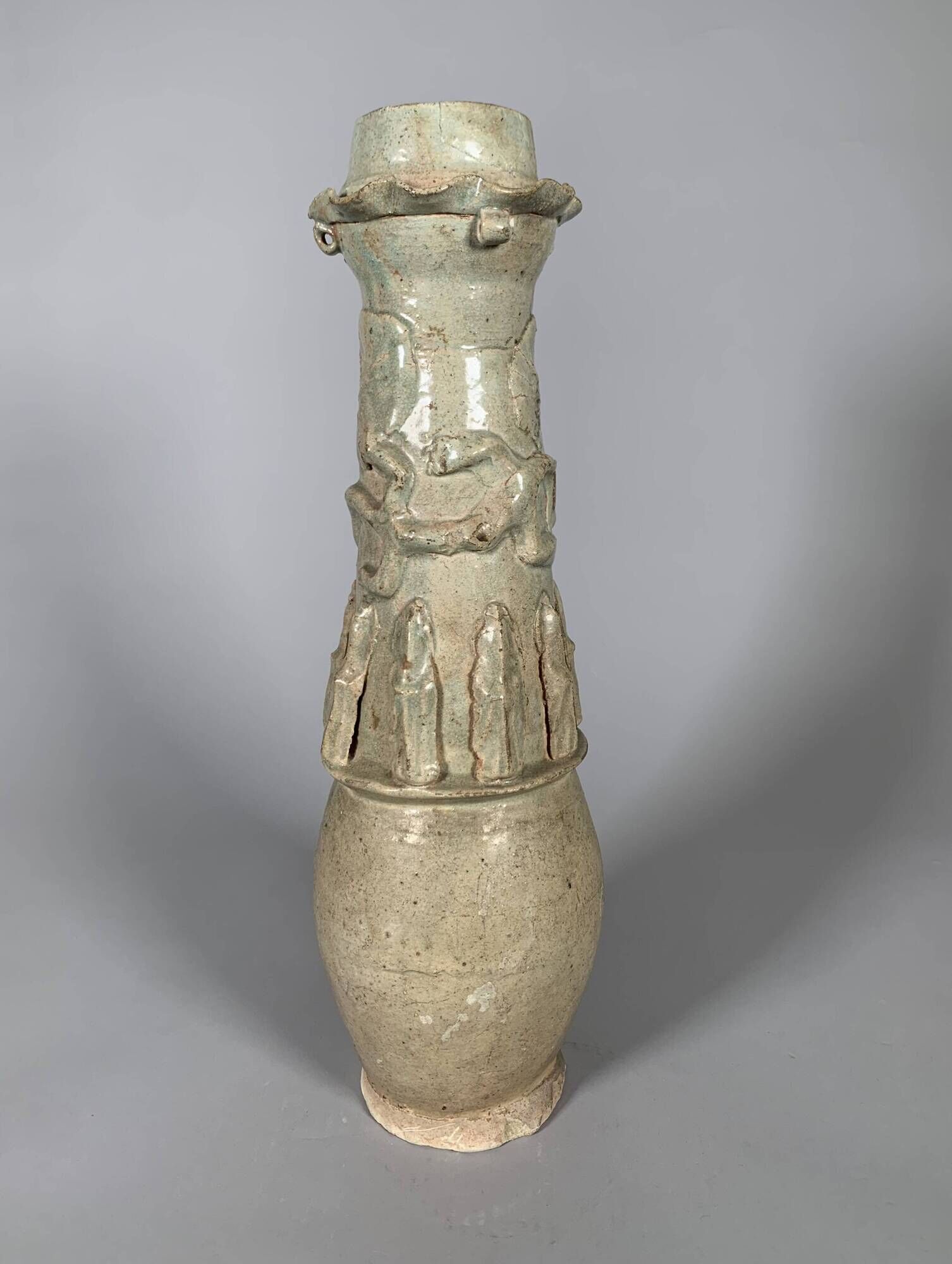 Pair of Funeral Urns - Song Dynasty (960 - 1127) - 50 cm archaeology c