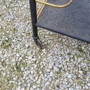 Rolling service bar of the 50s in rigitulle and brass