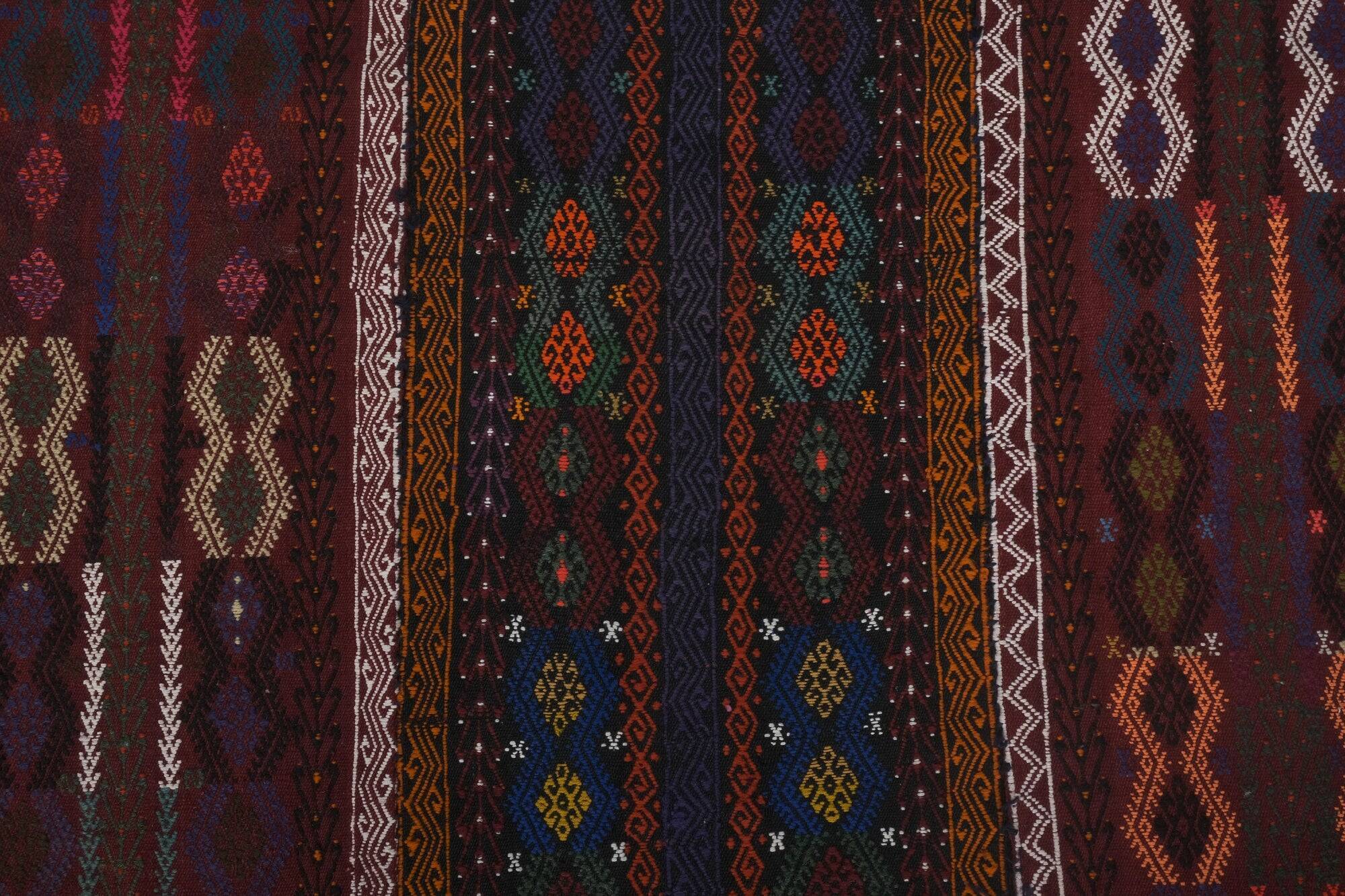 Tapis de couloir turc vintage