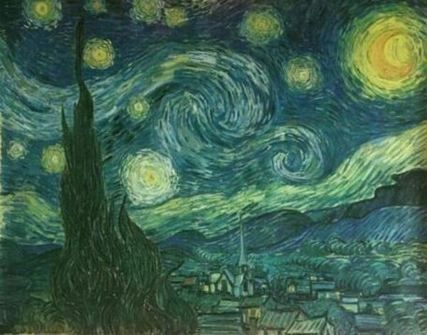 Affiche originale ''Vincent Van Gogh'' Museum of Moderne Art New-York 122x134cm 1996