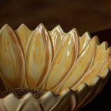 Old drainer in sunflower slip signed GV