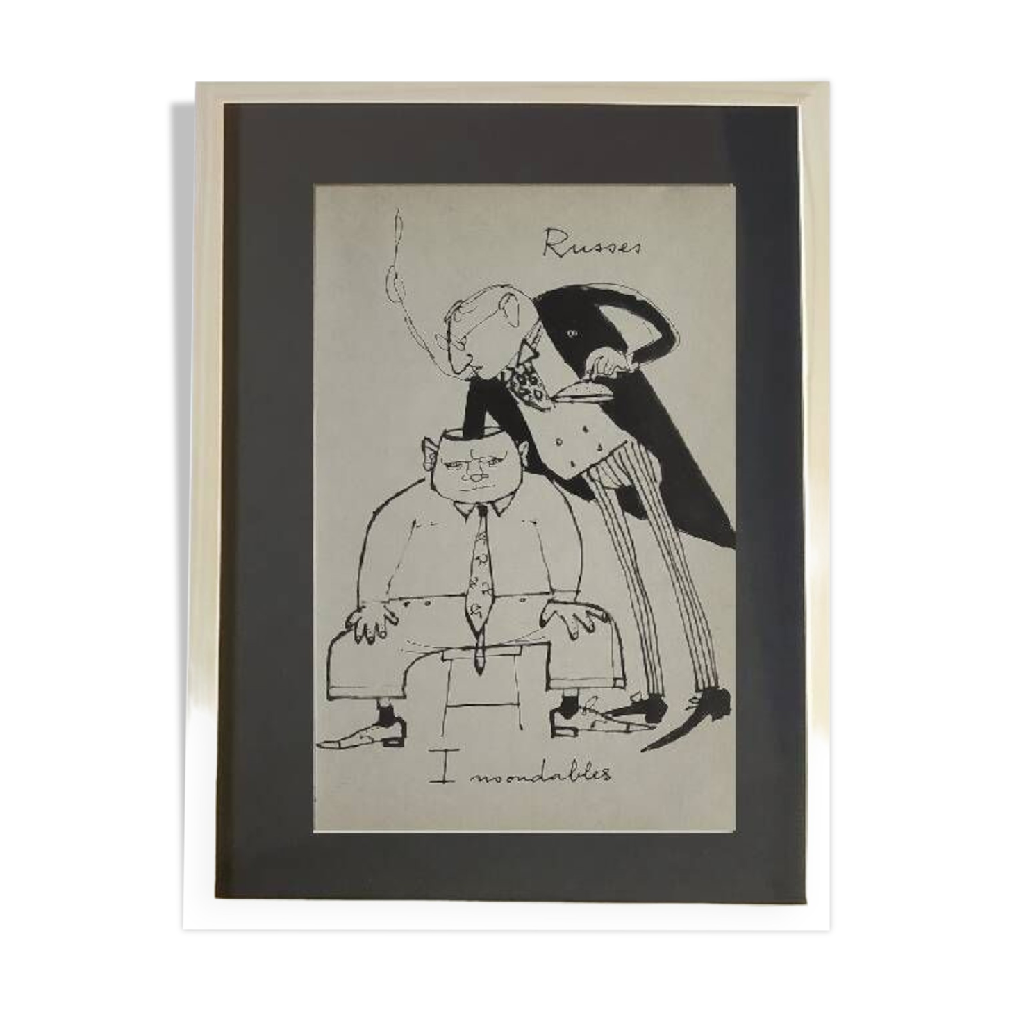 Daninos illustrations from 1962 “The Russians”