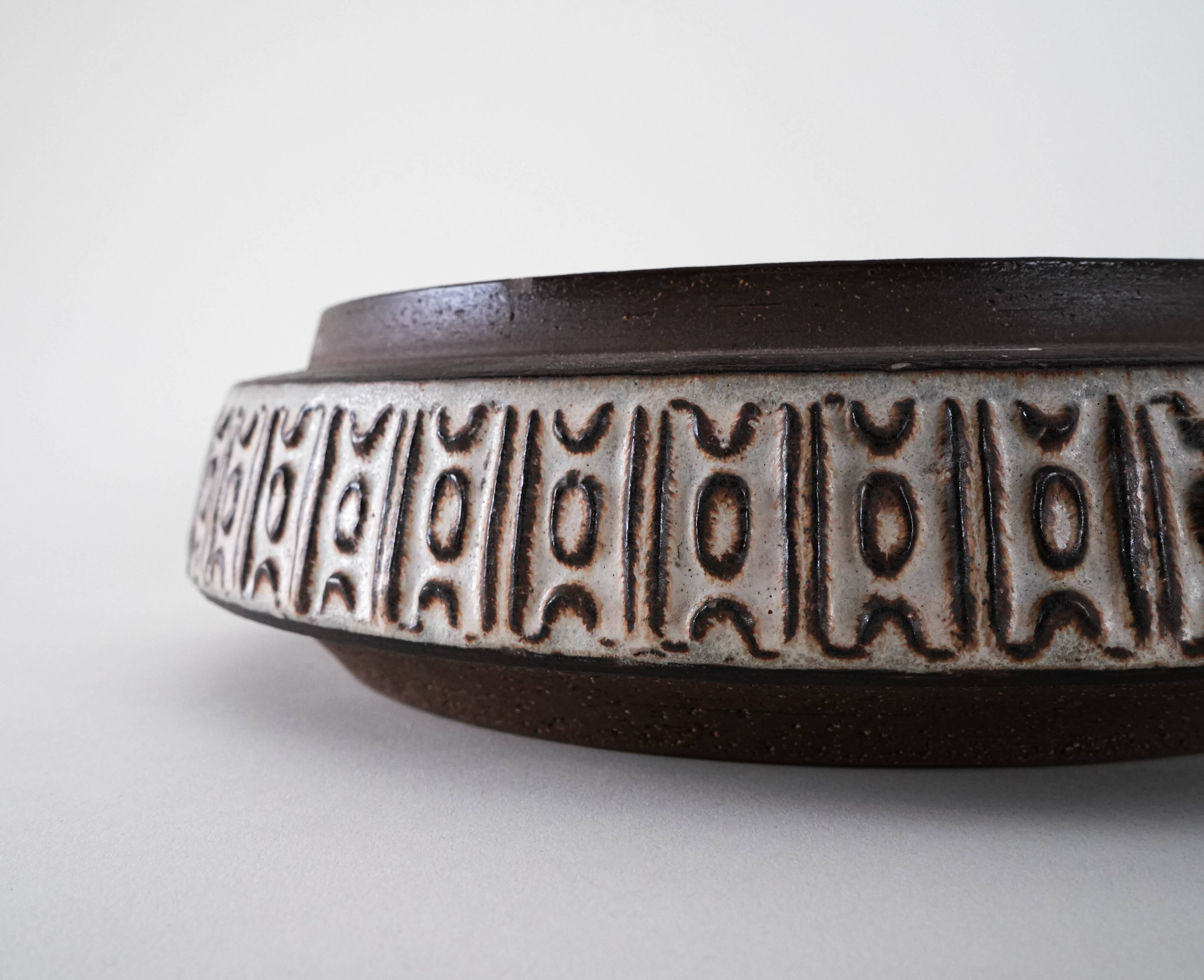 Ceramic bowl, Danish design, 1960s, designer: Michael Andersen