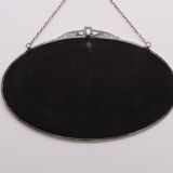 Miroir ovale Art Déco France années 1930