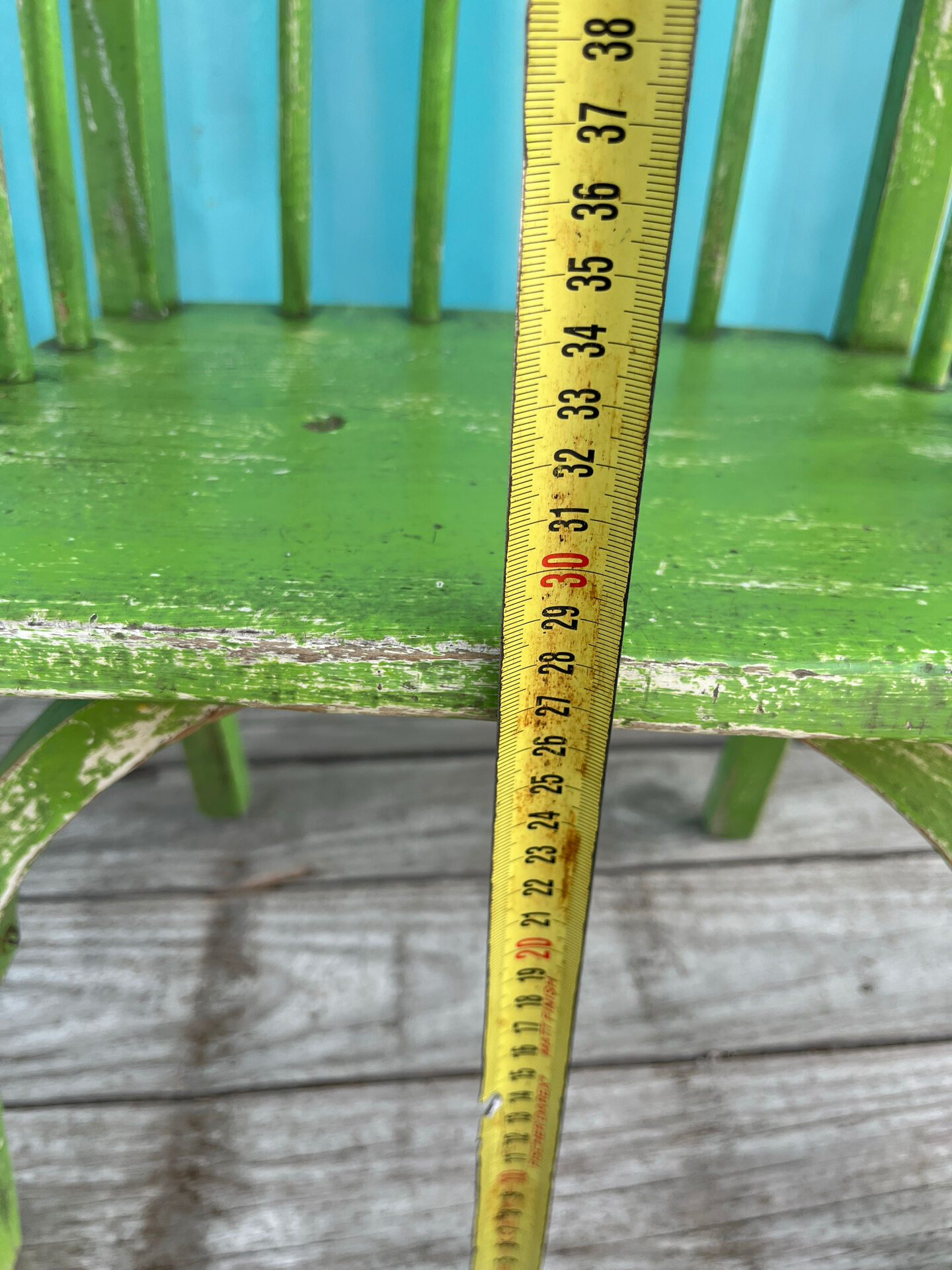 Vintage wooden child’s chair