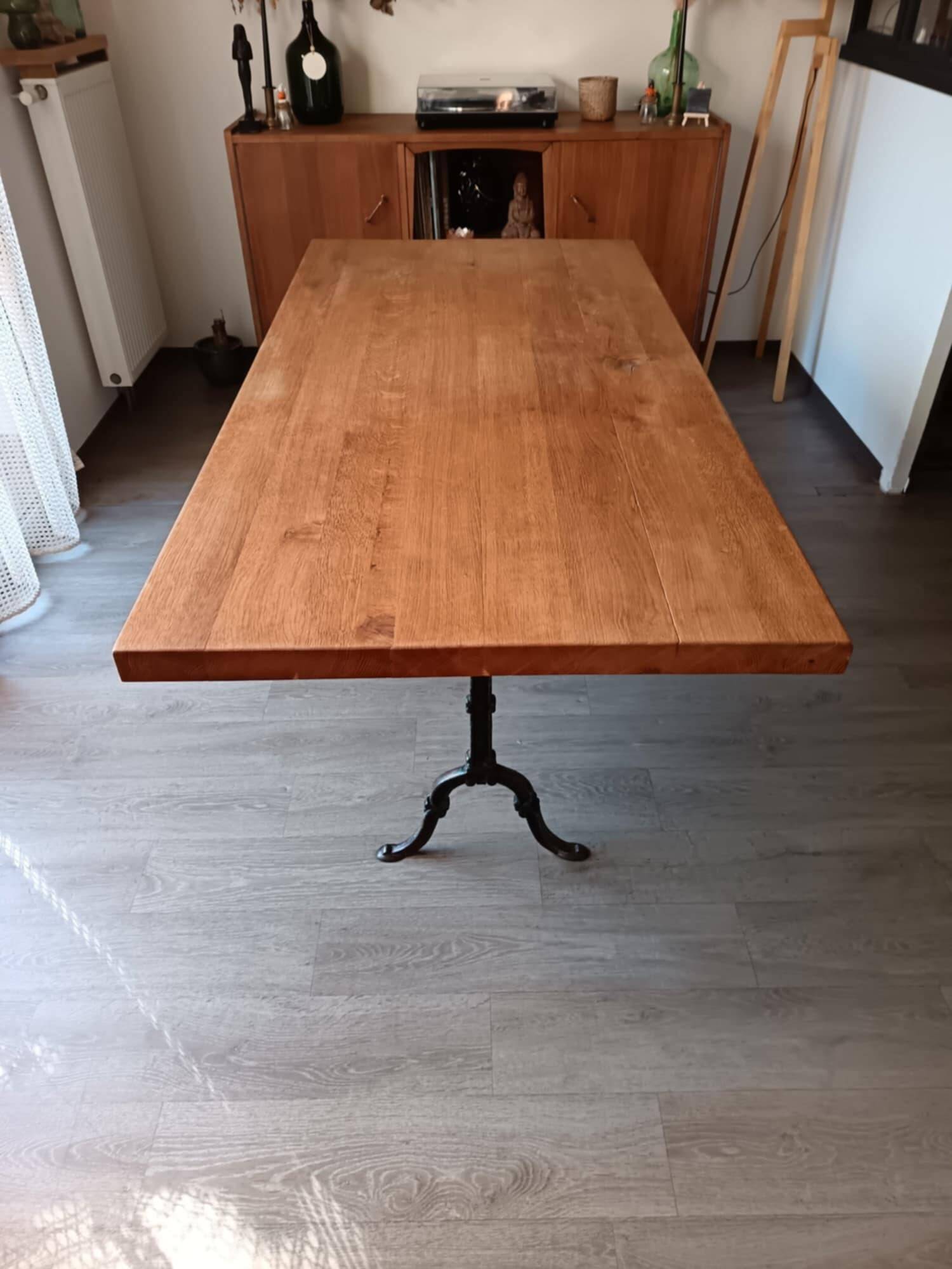Oak bistro table
