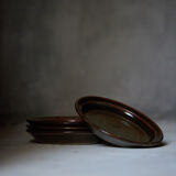 Small terracotta plates  1960
