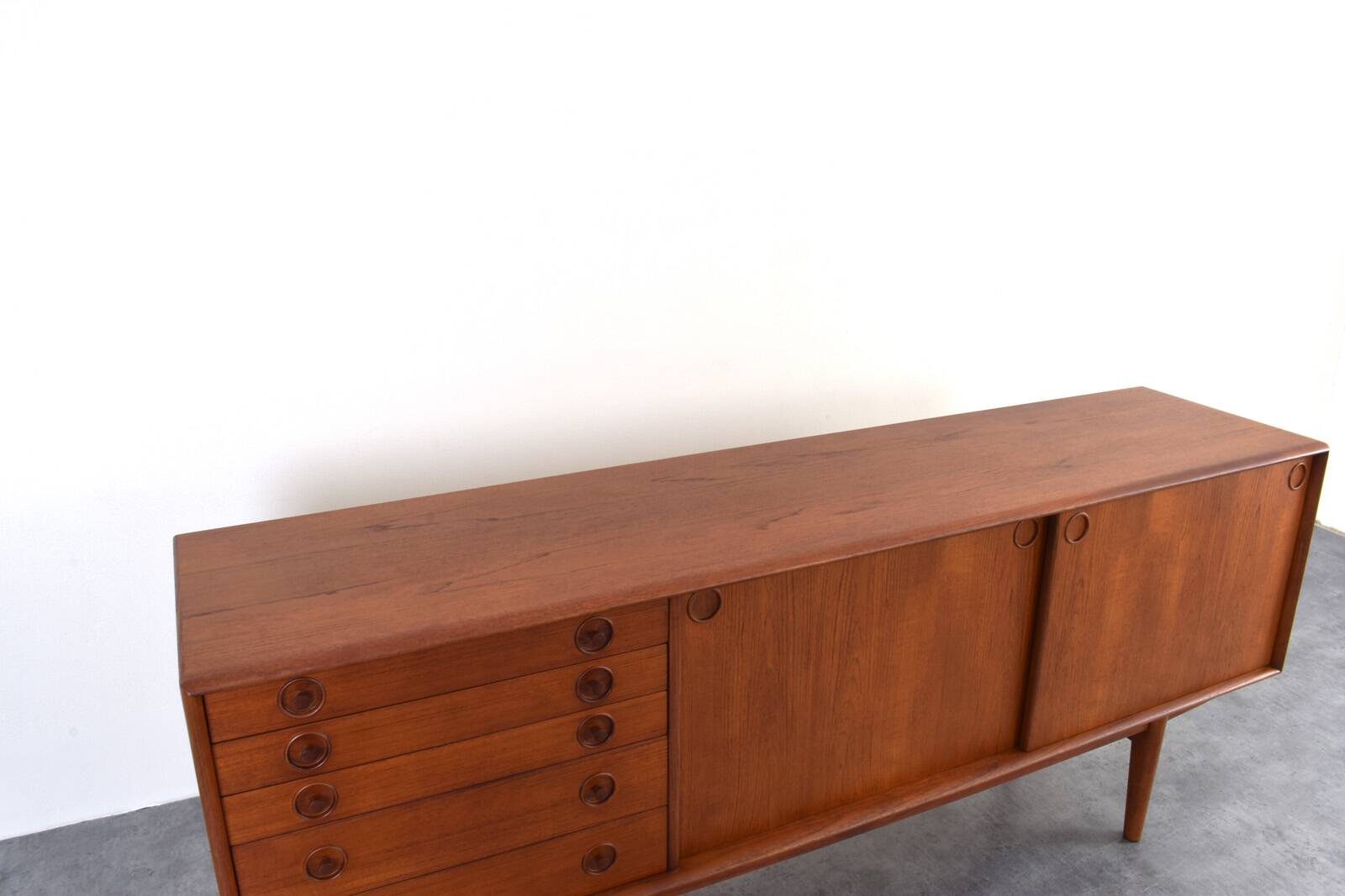 Mid-Century Norwegian Teak Sideboard from Bruksbo, 1960s.