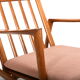 Mid century ikea easychair in solid oak from 1954