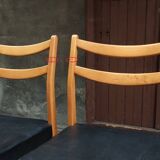 Set of 4 Scandinavian chairs from the 60s