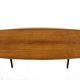 Teak coffee table, Karl Erik Ekselius, JOC, Vetlanda, Sweden, 1950