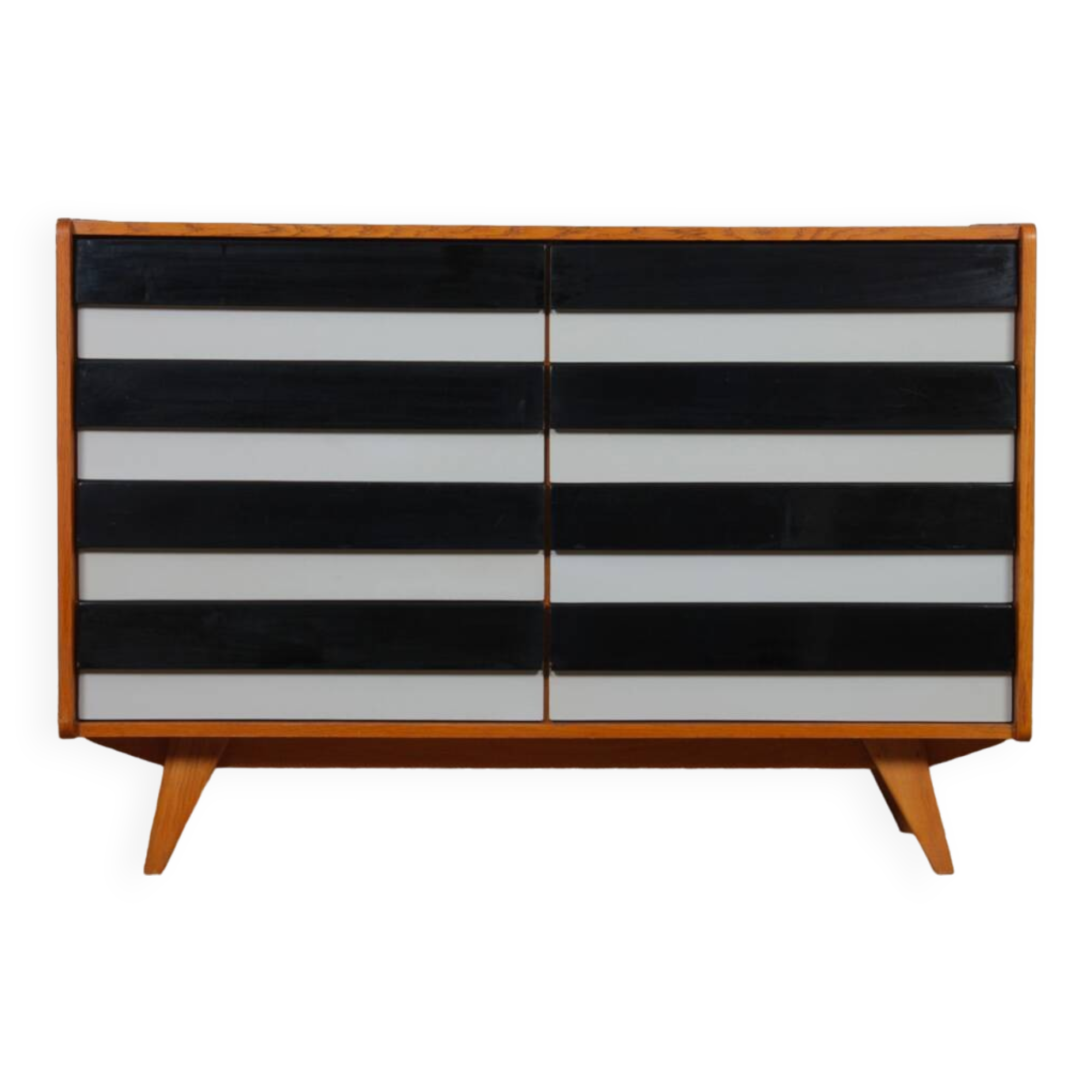 Vintage chest of drawers by Jiri Jiroutek, model U-453 from the 1960s