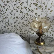 Pair of vintage Targetti bedside lamps - Candle bulb night lights