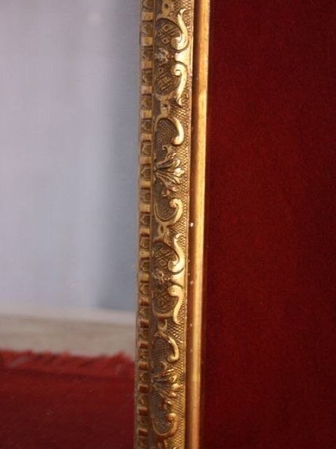 Stucco mirror Golden style 67 x 52 cm