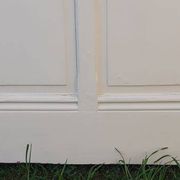 81.2x212 door and old molded paneled communication frame